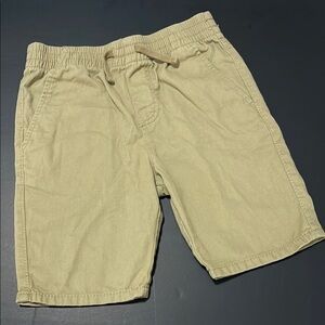 Levi's Kids Boys Tan Khaki Classic Slim Fit Cotton Shorts Size Small 8/10